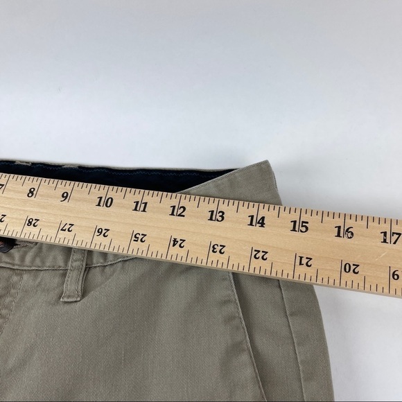 Volcom Chino Pants Boys 29 Khaki Flat Front - Picture 8 of 11